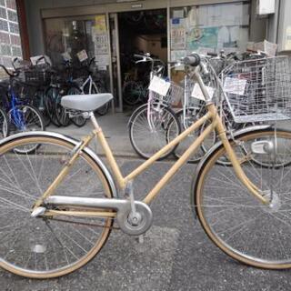 愛知県一宮市発☆27インチ 三段ギア オートライト 中古自転車