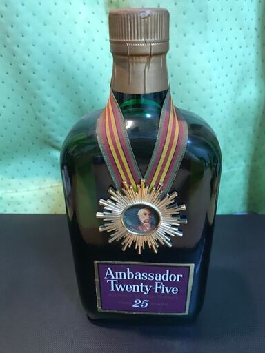 貴重 アンバサダー Ambassador 25年 750ml スコッチウイスキー ブレン