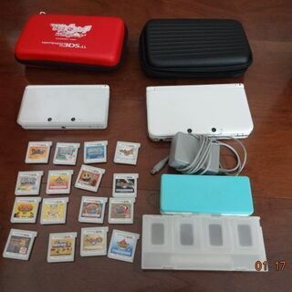 任天堂３ＤＳと３ＤＳＬＬのセット