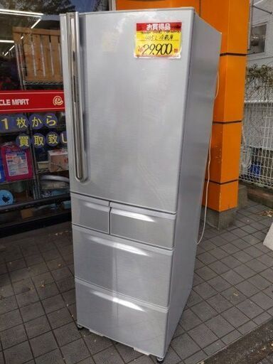 2010年製 TOSHIBA 405L 冷蔵庫 自動製氷 1028-03