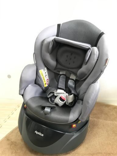チャイルドシート　アップリカ　回転　Aprica Deaturn + （ディアターンプラス　バウンシングシルバー