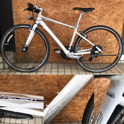 ASAHI アサヒ PRECISION SPORTS クロスバイク オートライト付き 街乗り