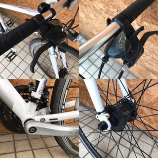 自転車 ASAHI アサヒ PRECISION SPORTS クロスバイク オートライト付き 