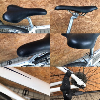自転車 ASAHI アサヒ PRECISION SPORTS クロスバイク オートライト付き 