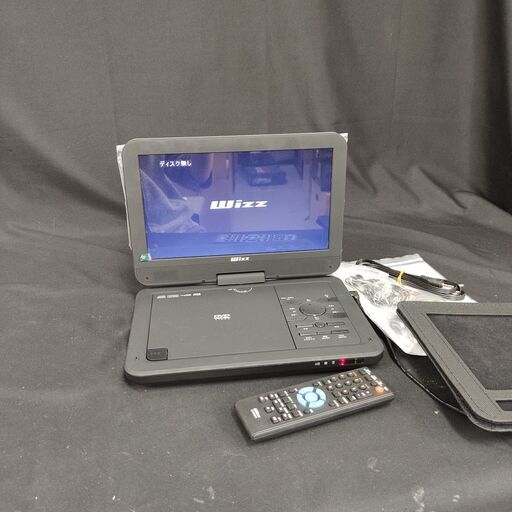 Wizz 10.1インチワイド ポータブルDVDプレーヤー DV-PW1040