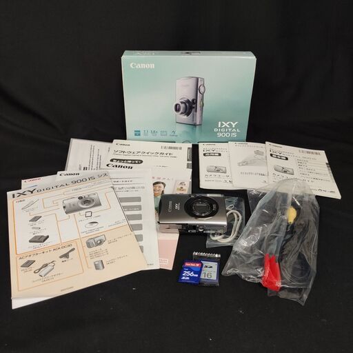 Canon IXY デジタルカメラ 900IS 箱付き コンパクト デジカメ