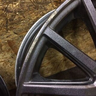 4本 社外 ザインレーシング 17インチ 7J +48 スタッドレス ダンロップ Wマックス SJ8 '15年 225/65R17 CX-5 エクストレイル アウトバック 送料無料 4枚セット価格 17インチ 7.5J 6H 139.7 +25