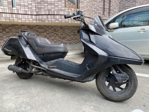フュージョン　後期型　不動　書類付ベース車　部品取り