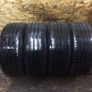BS POTENZA S001 225/40R18 18インチ 夏タイヤ 4本 2017年製 レクサス 