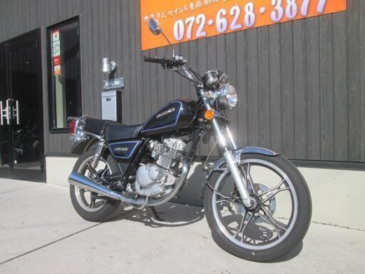 ☆10万円 GN125 セル1 実動車☆スズキ 自賠責付き！走行少ない！ GN