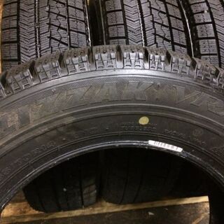 BS BLIZZAK VRX 165/70R14 14インチ スタッドレス 4本 2019年製 バリ溝 ヴィッツ アクア マーチ パッソ等 (VTB293) クレジットカード QR決済可能