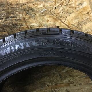 DUNLOP WINTER MAXX WM01 205/55R17 17インチ スタッドレス 4本 2015年 