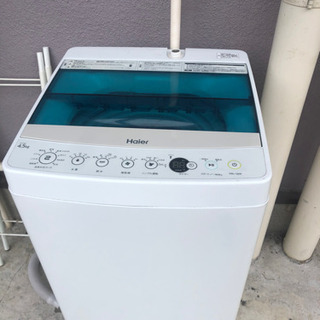 haier 4,5kg 洗濯機　2018年製