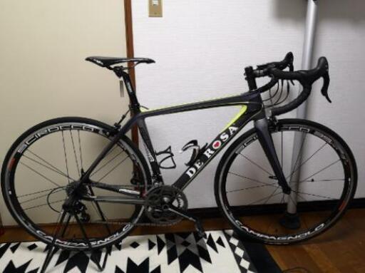 デローザR838フルカーボン、オールカンパニョーロ走行少(雨天未使用)