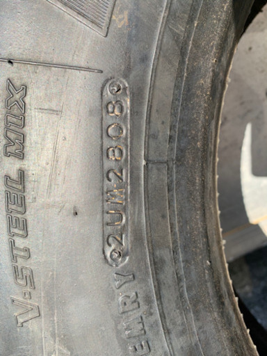 T-723【未使用品/再生】ブリヂストンM890！245/70R19.5【2本】-割引 