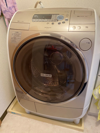HITACHI ドラム式洗濯乾燥機 BD-V1 ホワイト