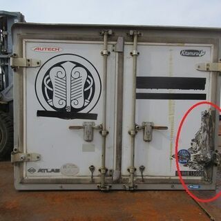 ♪千葉MO01♪物置♪コンテナ販売♪手頃♪スライドドア付♪アルミ冷蔵箱♪