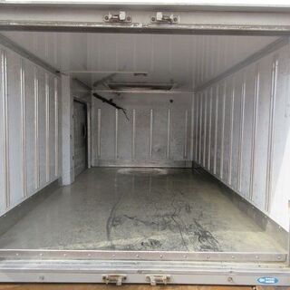 ♪千葉MO01♪物置♪コンテナ販売♪手頃♪スライドドア付♪アルミ冷蔵箱♪