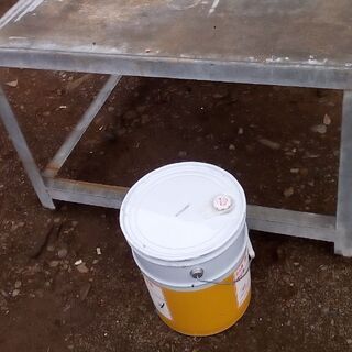 だいや？鉄作業台1メートルクラス2万円売りエンジン整備台重い物の台に