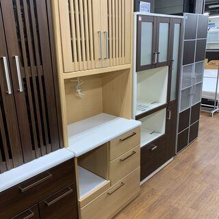 2枚扉レンジボード ナチュラル 売場展開中！！！！