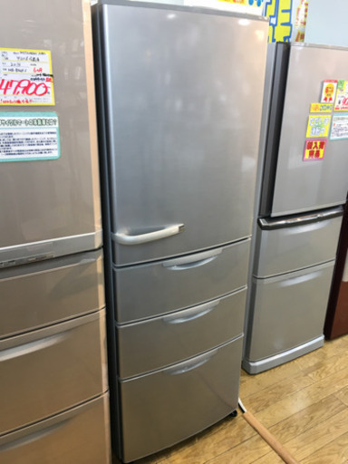 美品 2018年製 AQUA 355L冷蔵庫 AQR-H36G アクア 4ドア