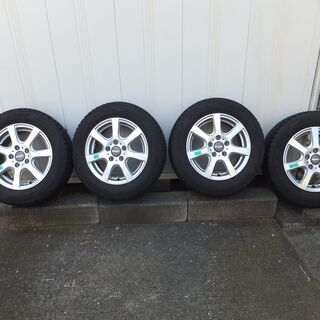 ゴルフ6 195/65R15 スタッドレスタイヤ ホイール 4本