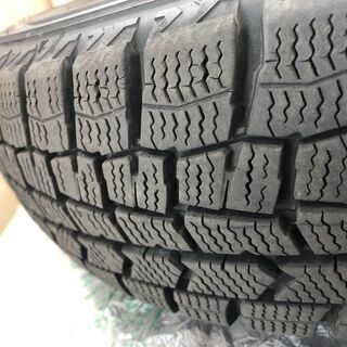 スタッドレスタイヤ・アルミホイール付き4本セット 155/65/R13