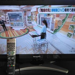 お問い合わせ終了です。再出品、最終値下げ、シャープ液晶テレビとパ...