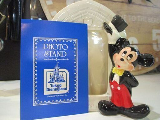 フォトスタンド ミッキーマウス 東京ディズニーランド ミッキー フォトフレーム 写真立て フォト 写真 ディズニー Disney 陶器 レト モノハウス 新道東 新道東のインテリア雑貨 小物 写真立て フォトフレーム の中古あげます 譲ります ジモティーで不用品の処分