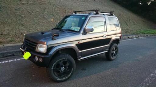 検ほぼ2年付 2インチリフトアップ パジェロミニ ターボ 4WD AT