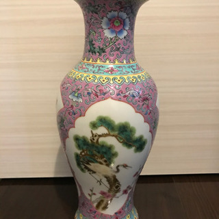 ★京都収蔵家蔵　乾隆年製★花瓶 唐物 古道具 中国美術 骨董 古美術品