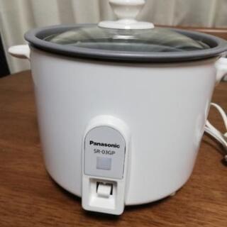 【ネット決済】Panasonic 炊飯器（1.5号炊き、価格交渉...