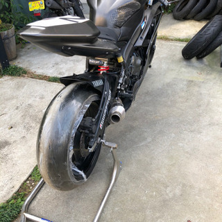 YZF R-6 ST600レーサー スペアホイール、前後スタンド、ほぼ新品タイヤ