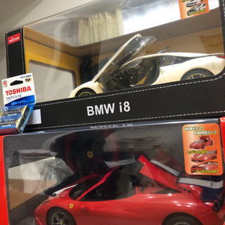 【未使用品】フェラーリ・BMW ラジコン