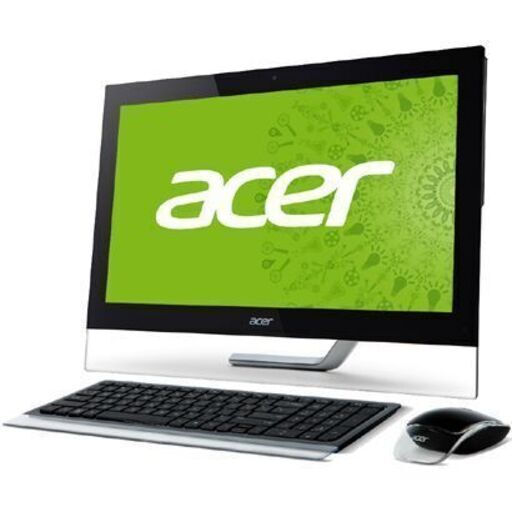 ★★Aspire A5600U （大型23インチディスプレイ、マルチタッチで子供プログラム教育対応で東大へ）　(Core i3/Win8.1(64bit) 　純正キーボード＋マウス★★