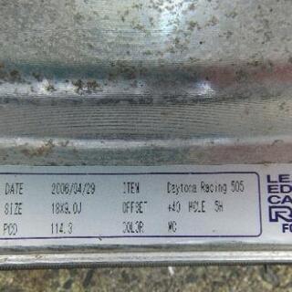 【ありがとうございました】メイドインジャパン、RAYS、18インチ