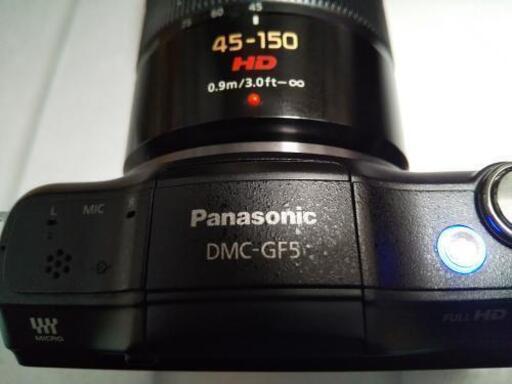 完売御礼！良品】Panasonicミラーレス一眼 GF5 45-150mmHD望遠レンズ