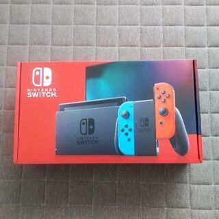新品未開封！新型Nintendo Switch 本体 青 赤 新品未開封！新型Nintendo Switch 本体 青 赤