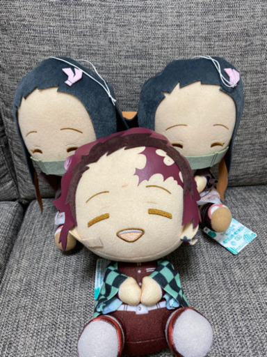 鬼滅の刃 ぬいぐるみ 新品未使用 3体セット