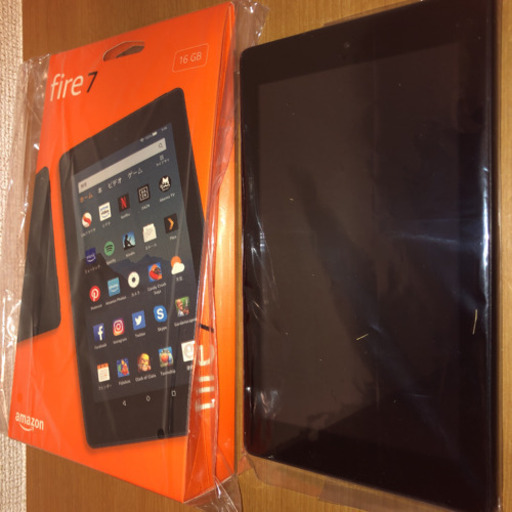 fire 7  タブレット　新品\u0026中古　カバー付