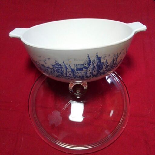 両手鍋ガラス蓋付き新品
