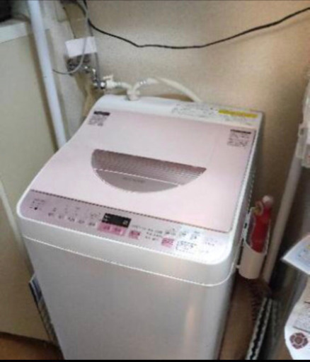 値下げ　洗濯乾燥機つき　SHARP