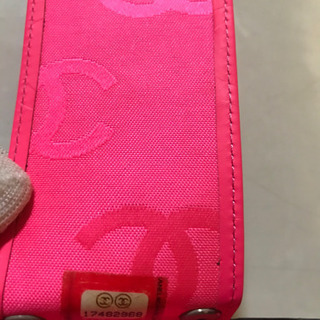 CHANEL カンボンライン キーケース 黒×黒