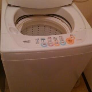 【ネット決済】洗濯機　TOSHIBA AW-421S(WT)