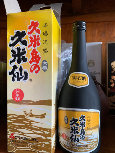 40度約30年前の久米仙5年古酒です。