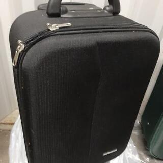 スーツケース布製黒s型