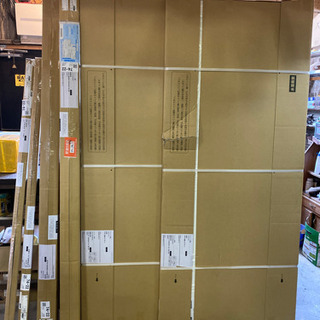 新品未使用片引き戸白色2セット