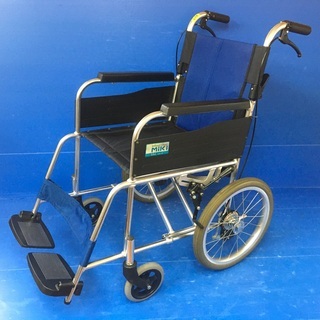 介助式車いす　標準型　BAL-2 ノーパンクタイヤ 　車イス　車椅子