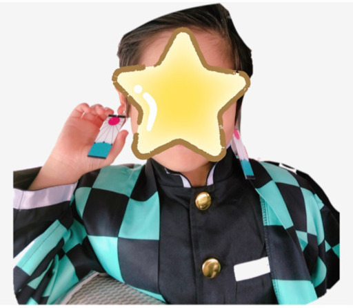 竈門 炭治郎 キッズ コスプレ 子供服 まま 春日野道のキッズ用品 子供服 の中古あげます 譲ります ジモティーで不用品の処分