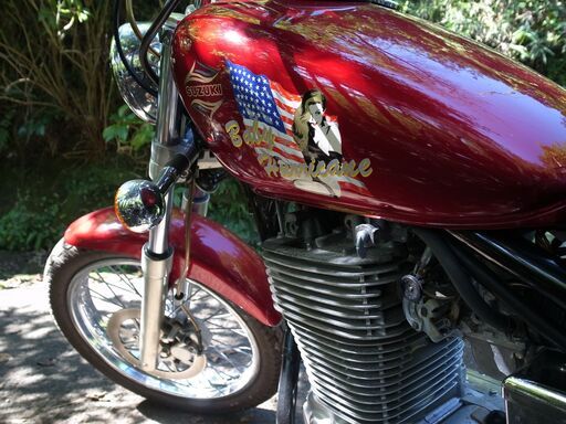 スズキ　サベージ400　93年式日本製　なんと走行距離3157㎞！！　極美車です！　車検令和3年12月まであります　値下げしました！ スズキ サベージ400 93年式日本製 なんと走行距離3157㎞！！ 極美車